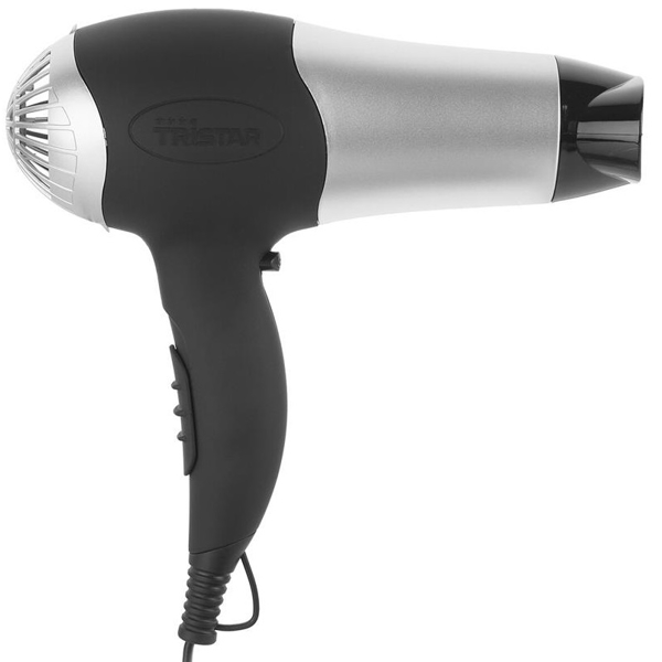 თმის საშრობი Tristar HD-2322, 2000W, Hair Dryer, Black/Silver