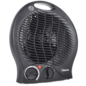 თბოვენტილატორი Tristar KA-5037, 2000W, 25m², Fan Heater, Black