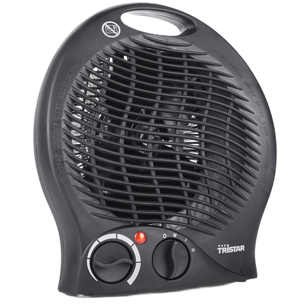 თბოვენტილატორი Tristar KA-5037, 2000W, 25m², Fan Heater, Black