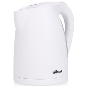 ელექტრო ჩაიდანი Tristar WK-1345, 2200W, 1.7L, Electric Kettle, White