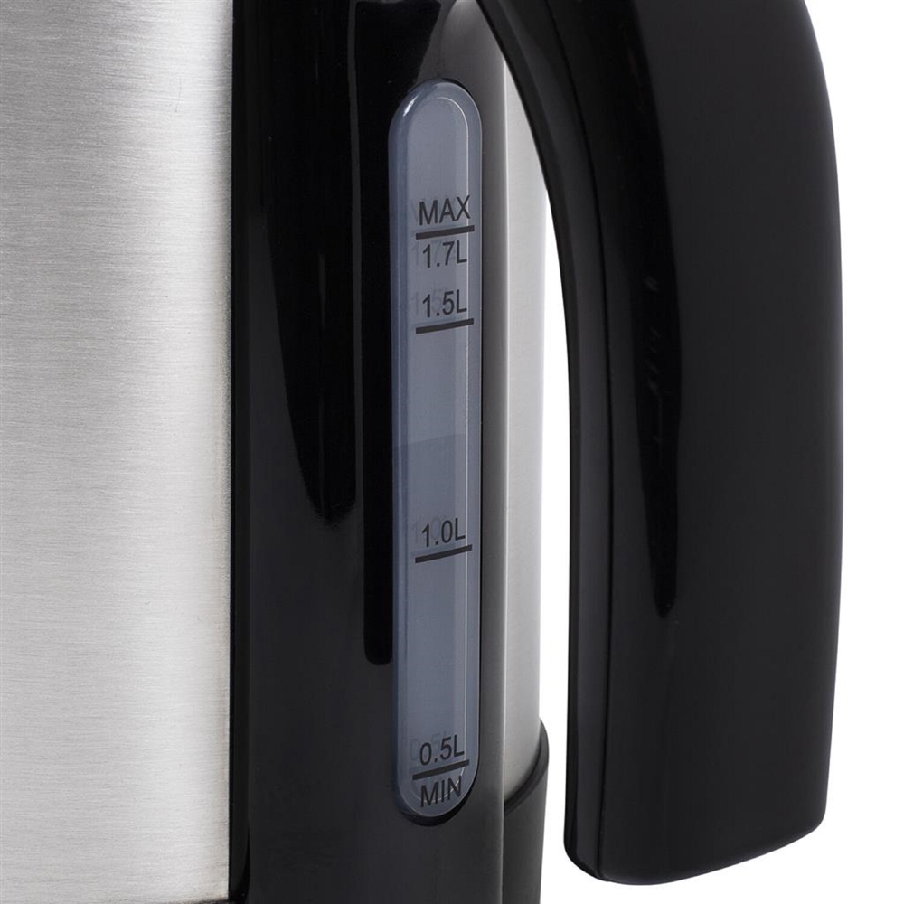 ელექტრო ჩაიდანი Princess 236039, 2200W, 1.7L, Electric Kettle, Silver