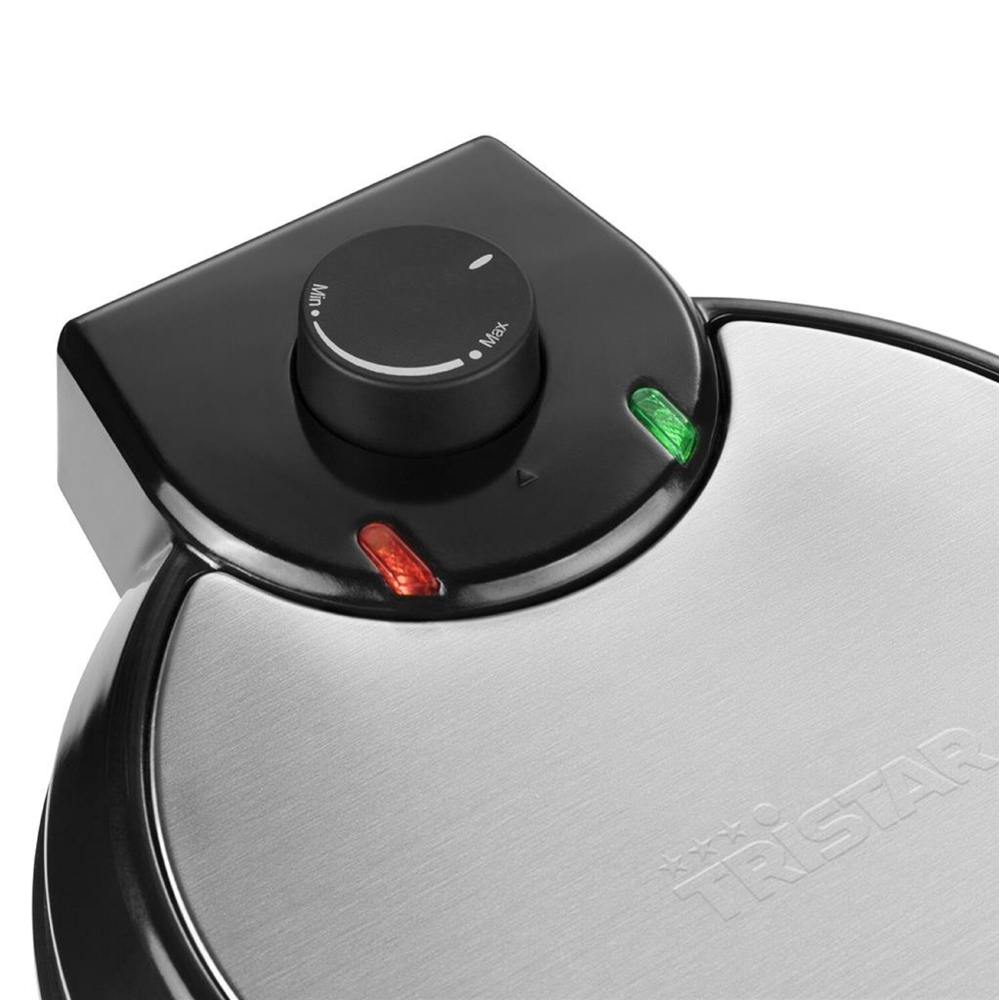 ვაფლის აპარატი Tristar WF-1160, 700W, Waffle Maker, Gray/Black