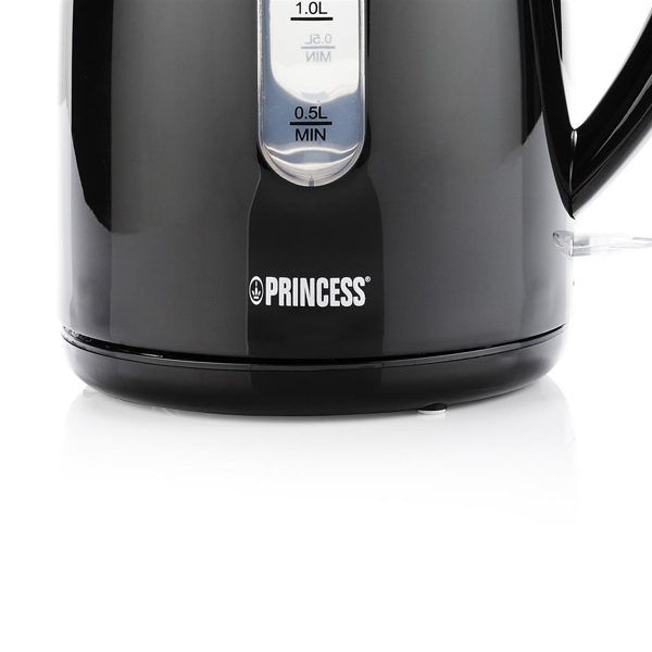 ელექტრო ჩაიდანი Princess 236017, 2200W, 1.7L, Electric Kettle, Black