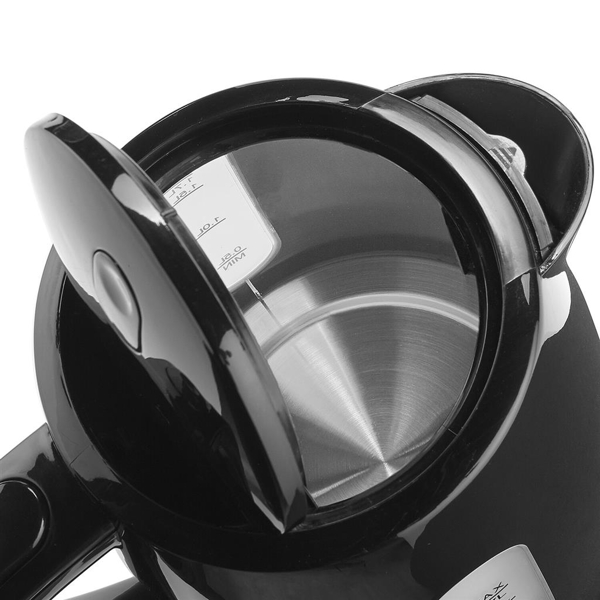 ელექტრო ჩაიდანი Princess 236017, 2200W, 1.7L, Electric Kettle, Black