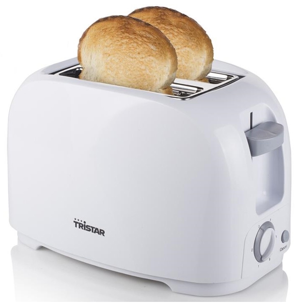 ტოსტერი Tristar BR-1013, 800W, Toaster, White