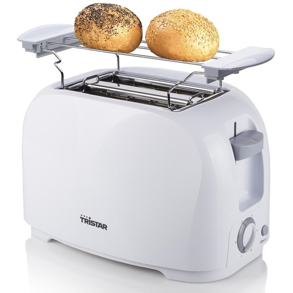 ტოსტერი Tristar BR-1013, 800W, Toaster, White