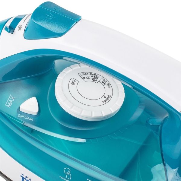 ორთქლის უთო Tristar ST-8320, 2600W, 0.37L, Steam Iron, White/Green
