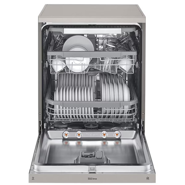 Dishwasher LG DFB425FP.APZPARA, 44Db, Silver