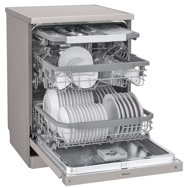 Dishwasher LG DFB425FP.APZPARA, 44Db, Silver