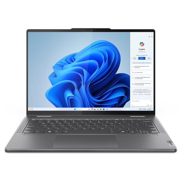 Notebook Lenovo 83DJ00CBRK Yoga 7 2-in-1 14IML9, 14", Ultra 7-155H, 32GB, 1TB SSD, Integrated, W11H, Storm Grey