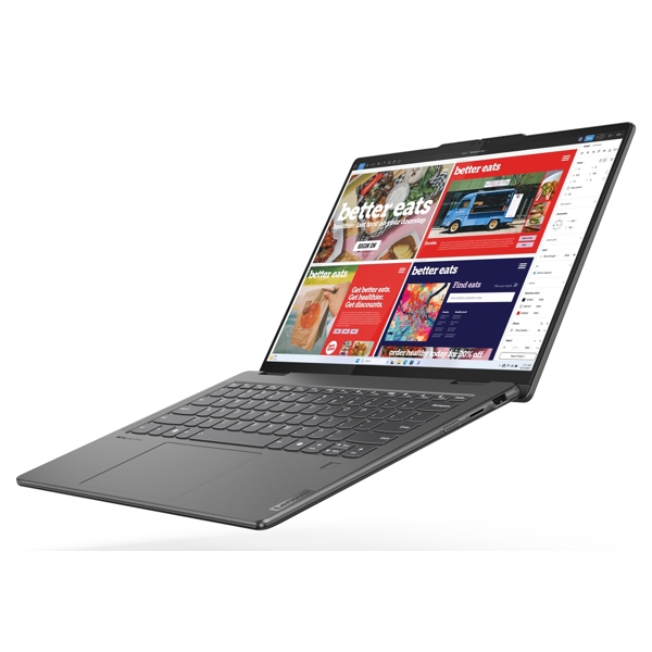 Notebook Lenovo 83DJ00CBRK Yoga 7 2-in-1 14IML9, 14", Ultra 7-155H, 32GB, 1TB SSD, Integrated, W11H, Storm Grey
