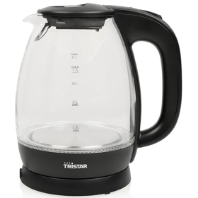 ელექტრო ჩაიდანი Tristar WK-3405, 2200W, 1.7L, Electric Kettle, Black