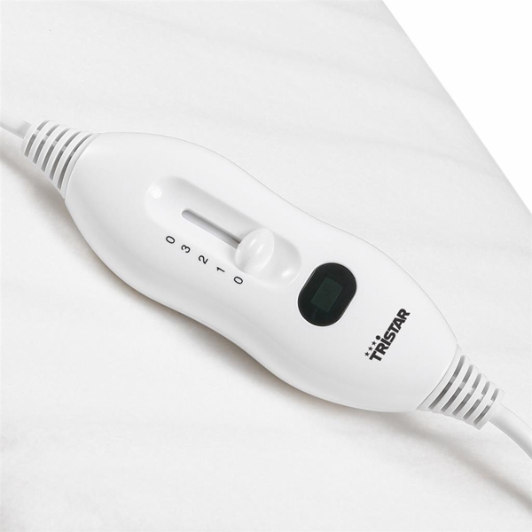 ელექტრო პლედი Tristar BW-4751, 60W, 150x70, Electric Underblanket, White
