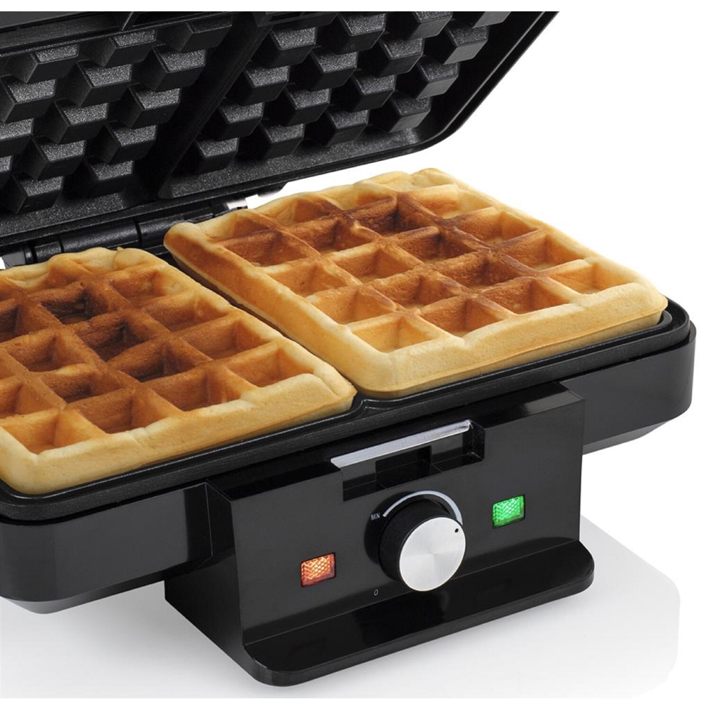 ვაფლის აპარატი Tristar WF-1165, 1000W, Waffle Maker, Black
