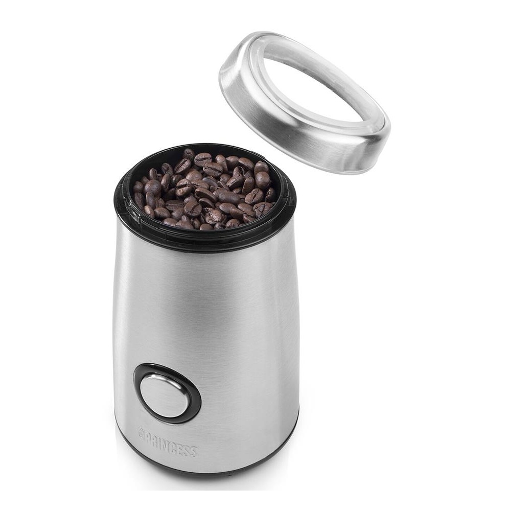 Coffee Grinder Princess 242196, 150W, Silver