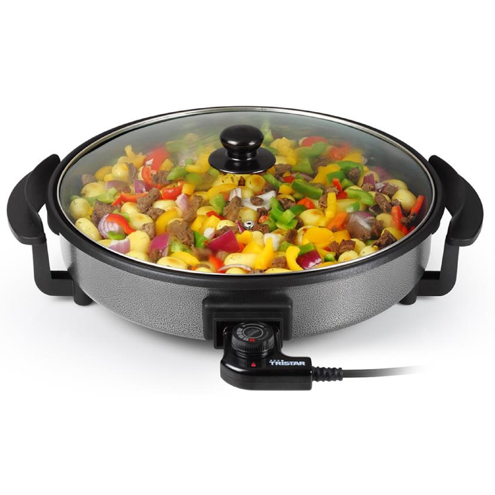 Electric Pan Tristar PZ-2963, 1500W, Black