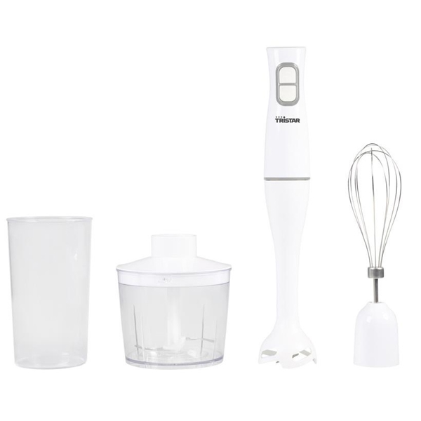 ხელის ბლენდერი Tristar MX-4851, 350W, 0.7L, Hand Blender, White