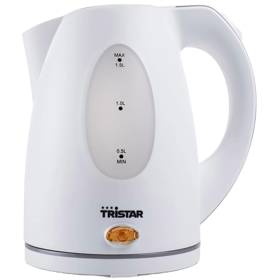 ელექტრო ჩაიდანი Tristar WK-1324, 2200W, 1.5L, Electric Kettle, White