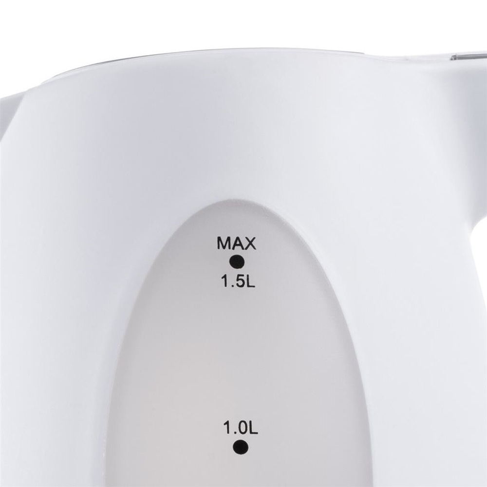 ელექტრო ჩაიდანი Tristar WK-1324, 2200W, 1.5L, Electric Kettle, White