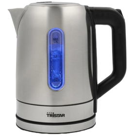 ელექტრო ჩაიდანი Tristar WK-1344, 2200W, 1.7L, Electric Kettle, Silver
