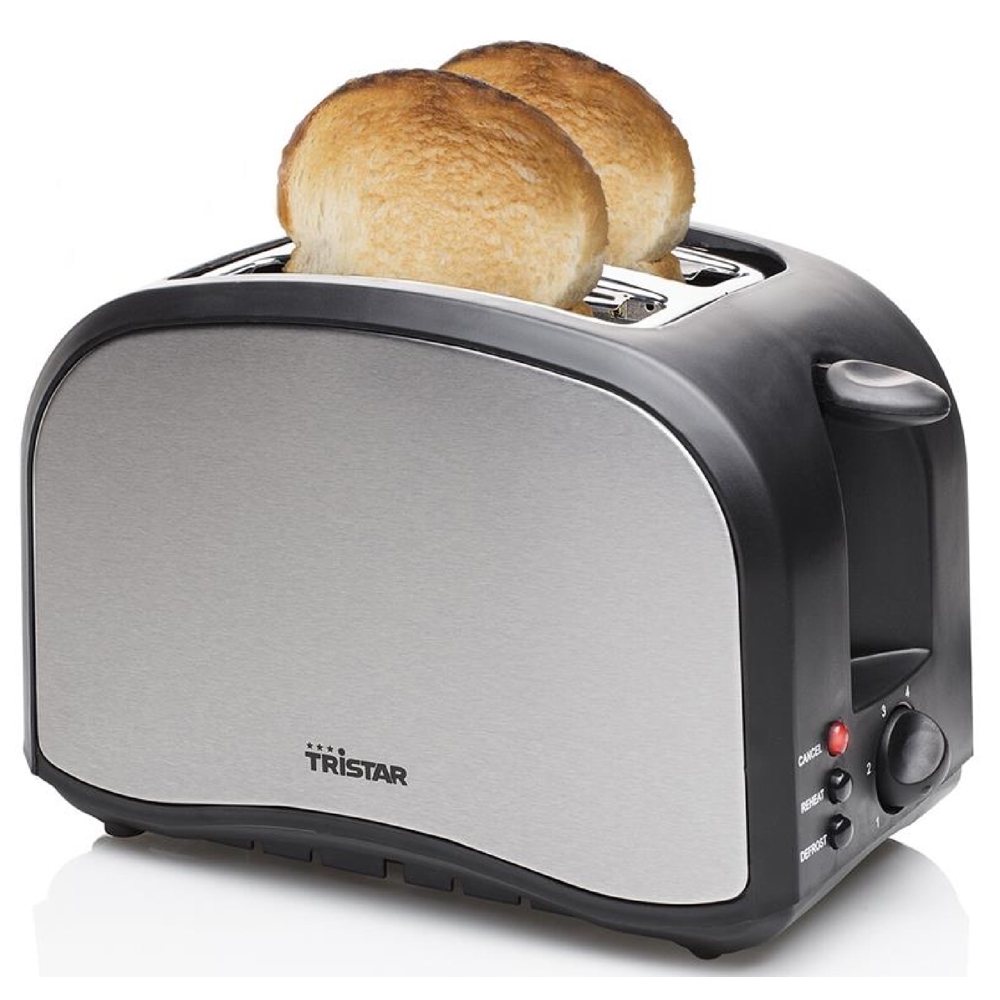 ტოსტერი Tristar BR-1022, 800W, Toaster, Silver