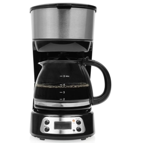 Coffee Machine Tristar CM-1284, 0.75L, 600W, Black/Silver