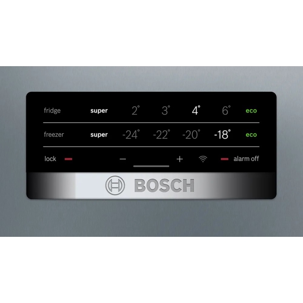 Refrigerator BOSCH KGN36XL30U, 324L, A++, No Frost, Silver