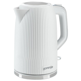 ელექტრო ჩაიდანი Gorenje K17DPW, 2200W, 1.7L, Electric Kettle, White