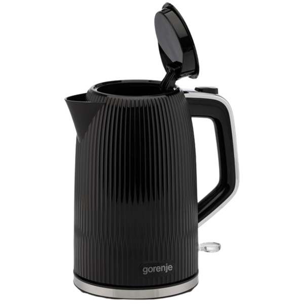 ელექტრო ჩაიდანი Gorenje K17DPB, 2200W, 1.7L, Electric Kettle, Black