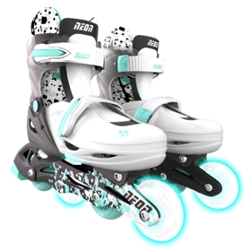 როლიკები Neon NT31E4, 34-37, Roller Skates Combo, Grey-teal