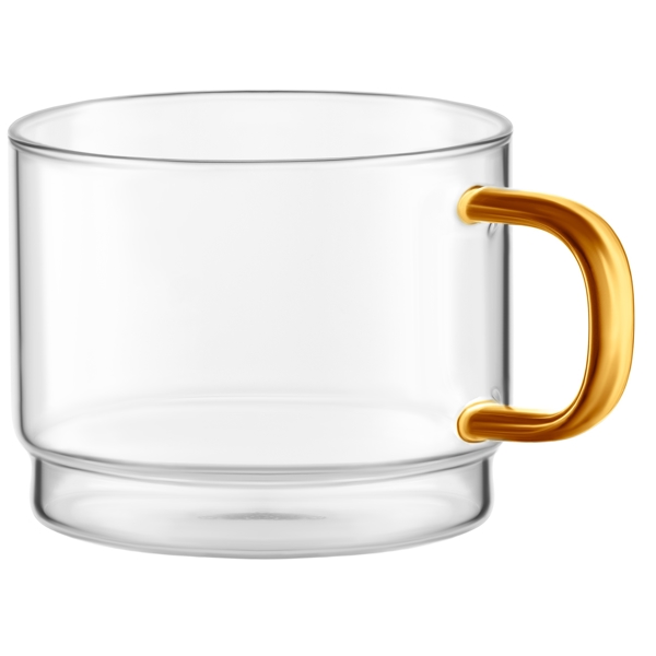 Cup Set Ardesto AR2635BS, 350ml, 4pcs, Transparent