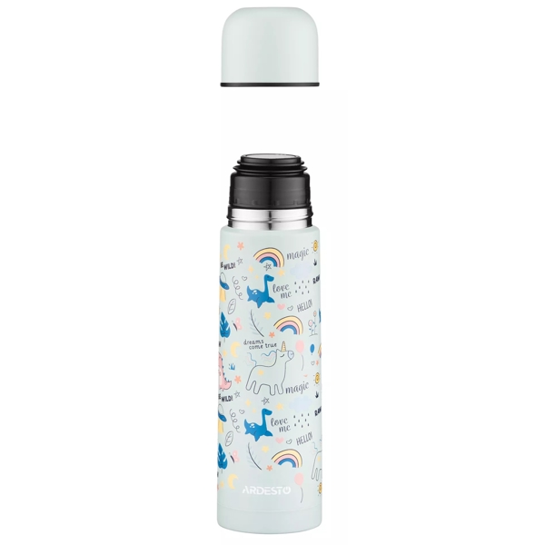 თერმოსი Ardesto AR2650KMA Vacuum flask Magic, 500ml, Thermos, Grey