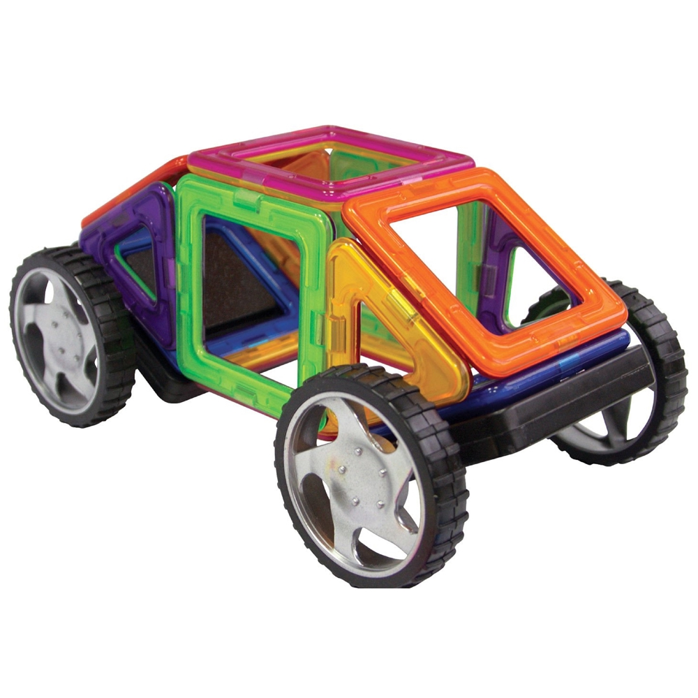 მაგნიტური კონსტრუქცია MagPlayer MPT-118, 118Pcs, Designer Magnetic Set Box