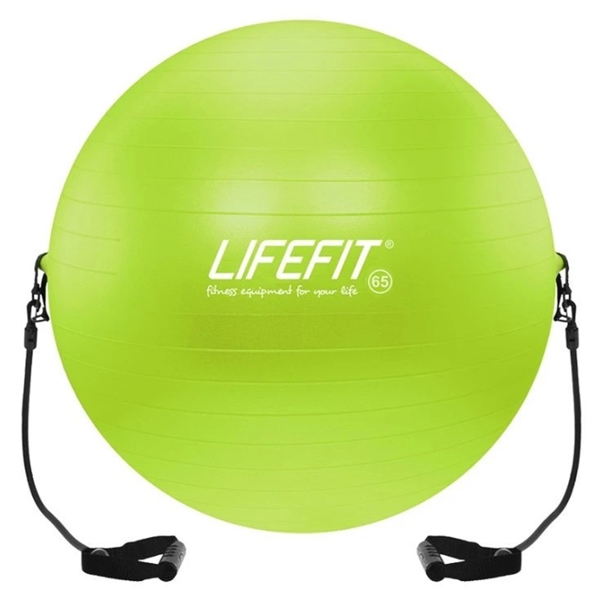 Gymnastic Ball Lifefit F-GYM-E65-01, 200Kg, Green