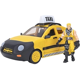 სათამაშო მანქანა ტაქსი Fortnite FNT0817, Joy Ride Vehicle Taxi Cab, Yellow