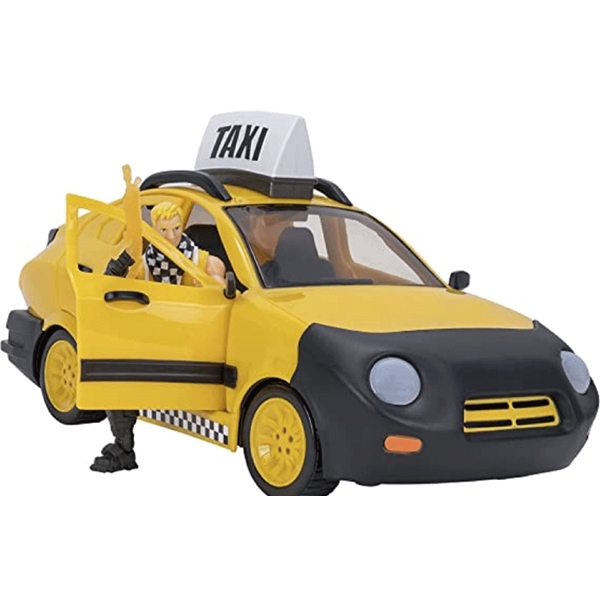 სათამაშო მანქანა ტაქსი Fortnite FNT0817, Joy Ride Vehicle Taxi Cab, Yellow