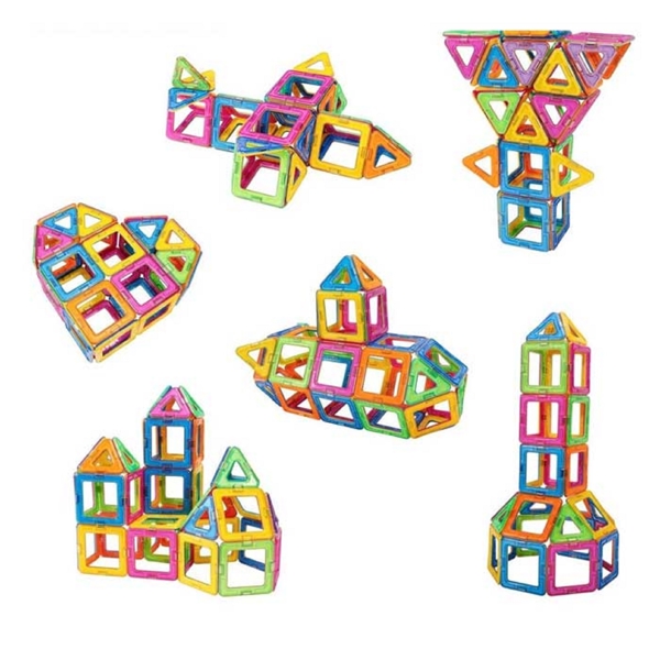 მაგნიტური კონსტრუქცია MagPlayer MPA-45, 45Pcs, Designer Magnetic Set Box