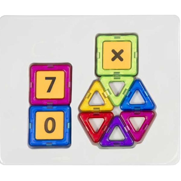 მაგნიტური კონსტრუქცია MagPlayer MPA-45, 45Pcs, Designer Magnetic Set Box