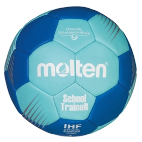Handball Ball Molten 633MOH3X5003BWX H1F-ST, Size 1, Blue/Light Blue