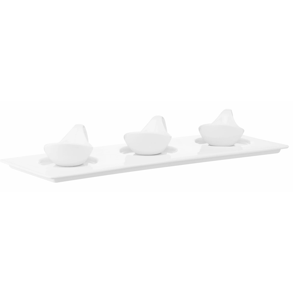 სადგამი თეფში Ardesto AR3718, 34х12сm, Tray, White