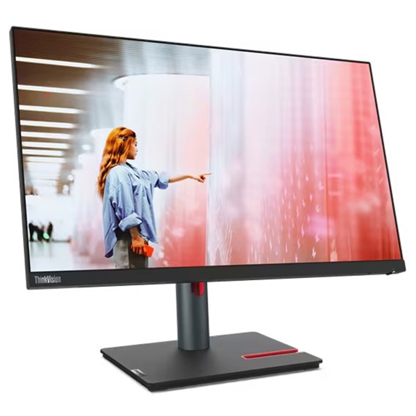 Monitor Lenovo 63B4GAT6EU ThinkVision P24q-30, 23.8", QHD, IPS, USB, USB-B, HDMI, DP, Raven Black