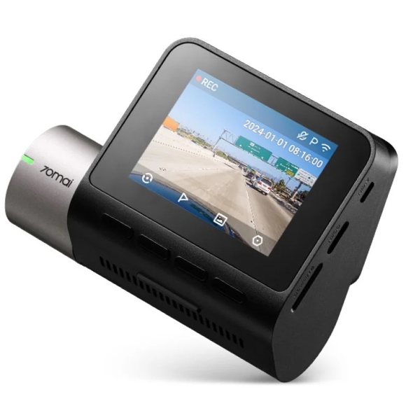 მანქანის ვიდეო რეგისტრატორი 70mai Dash Cam A510, Built in GPS, 140°, Car Video Recorder, Black