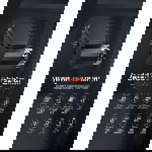 მანქანის ვიდეო რეგისტრატორი 70mai Dash Cam A510, Built in GPS, 140°, Car Video Recorder, Black