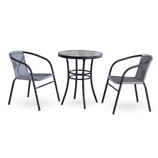 Garden Furniture Set Comfort Room TY-347, Black
