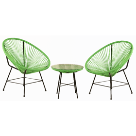 Garden Furniture Set Comfort Room TF56-GREEN, Green