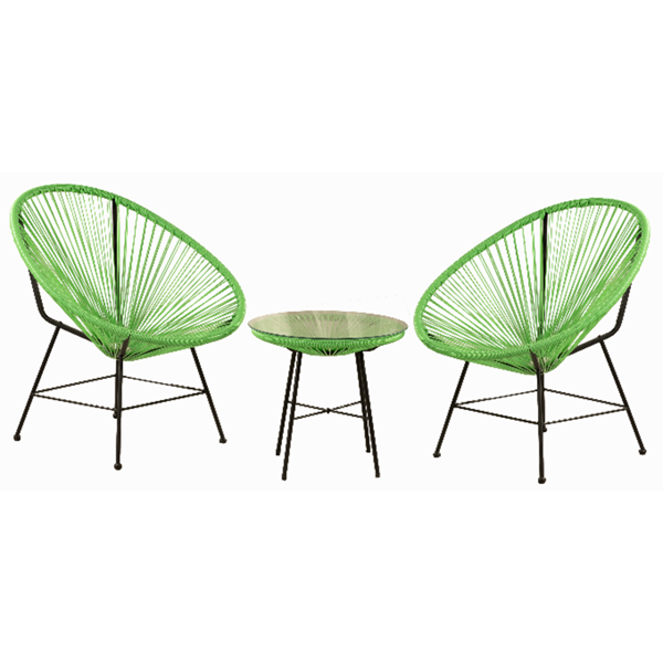 Garden Furniture Set Comfort Room TF56-GREEN, Green