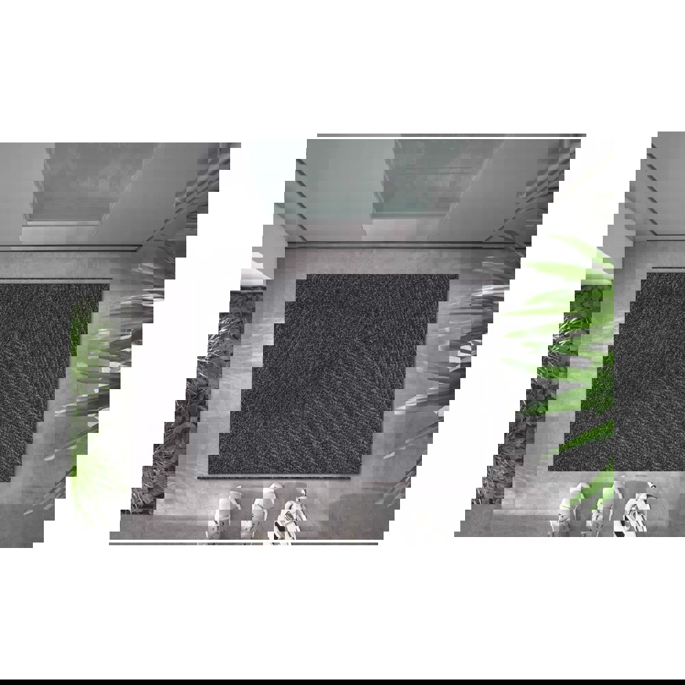 ფეხსაწმენდი ხალიჩა Dune MSO609071300F00008, 60x90cm, Doormat, Stripes Dark Grey