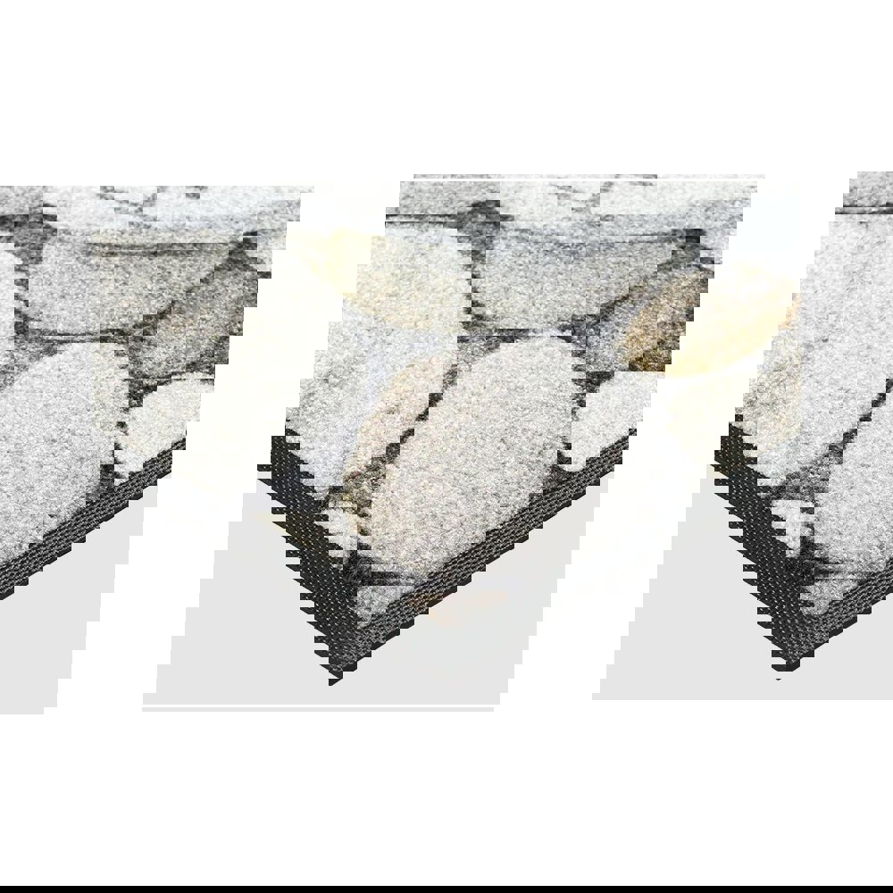 ფეხსაწმენდი ხალიჩა OEM MHPDES507510F0000H Pebble Stones, 50x75cm, Doormat, Grey