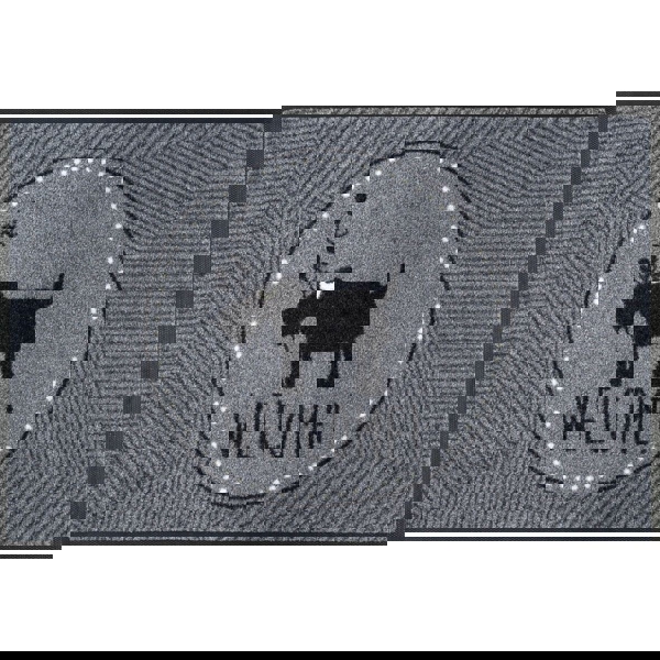 ფეხსაწმენდი ხალიჩა OEM MJDDES507510F000SA Herr Just - Welcome, 50x75cm, Doormat, Grey