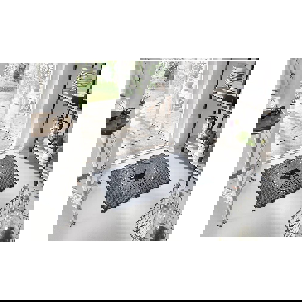 ფეხსაწმენდი ხალიჩა OEM MJDDES507510F000SA Herr Just - Welcome, 50x75cm, Doormat, Grey